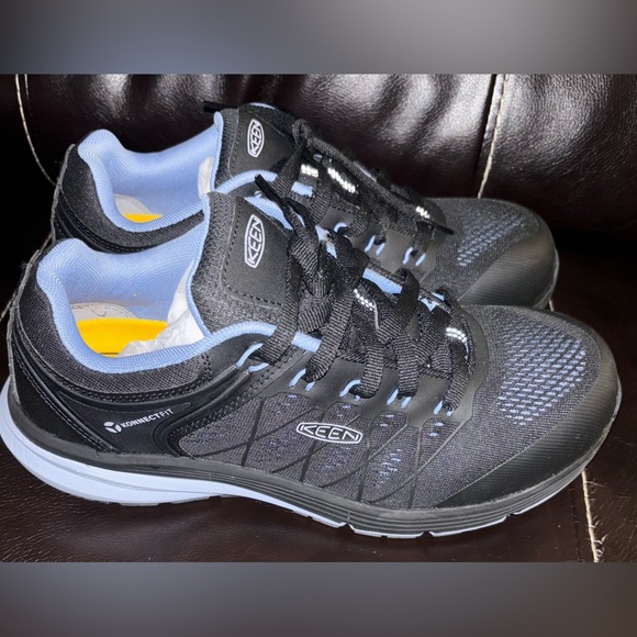 Keen Women's Vista Energy (Carbon Toe) Sneaker Size 10 in Hydrangea Black Work - Picture 12 of 12